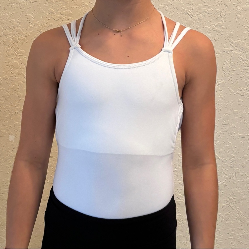 White karisma bodysuit